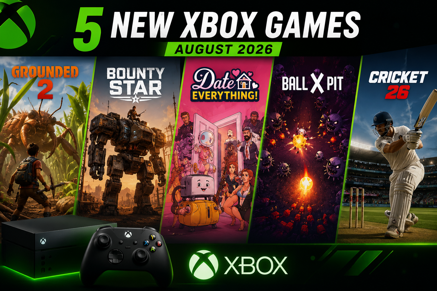 5 New Xbox Games You Should Check Out in August 2026  Published by GameZestGo